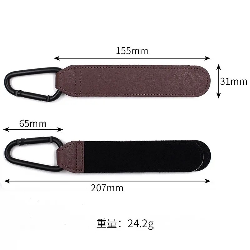 Baby Stroller Hook Fashion PU  - Travel Accessories Baby ulasan dan harga