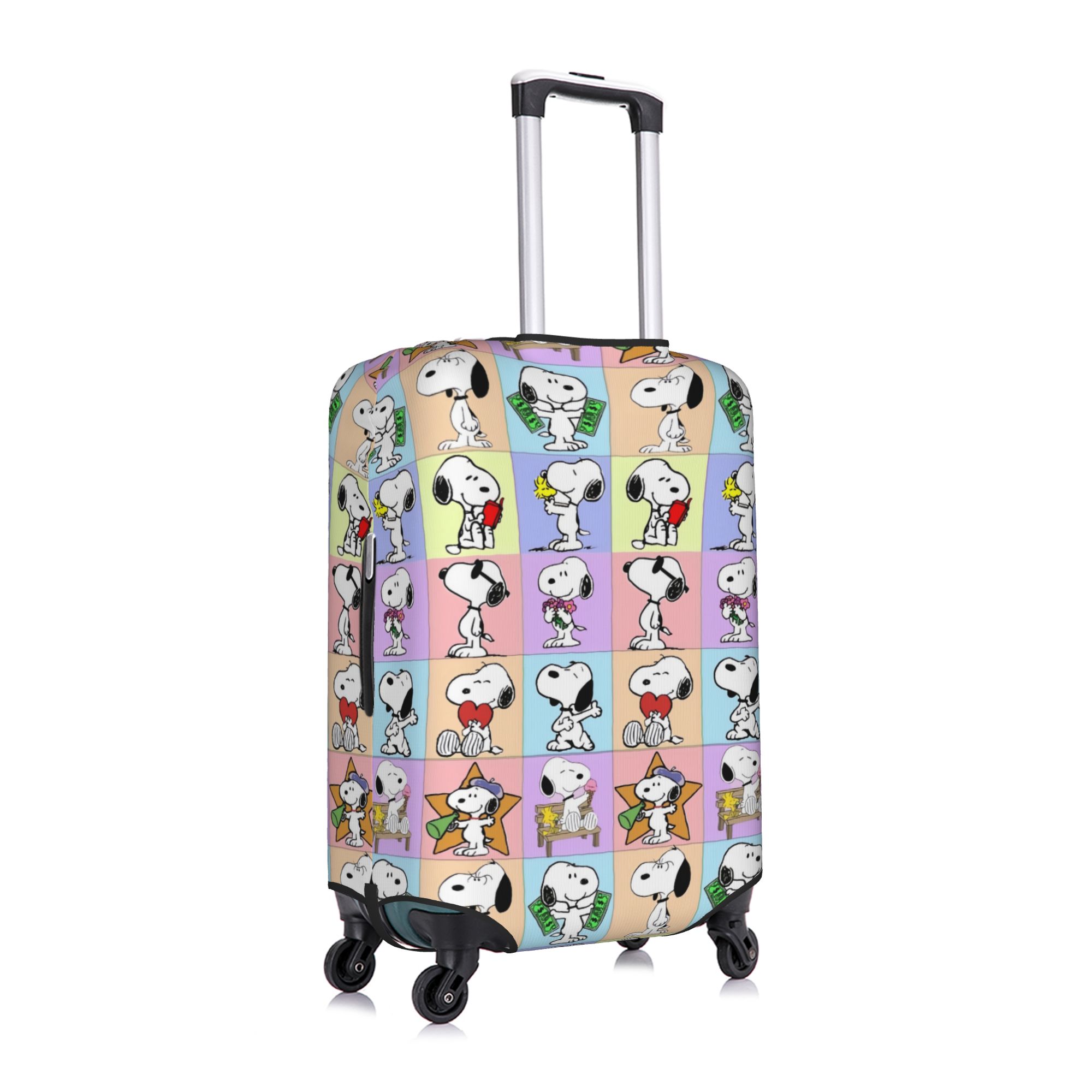 Anime Dog Checkered Plaid  S-S - Luggage Cover Protector ulasan dan harga