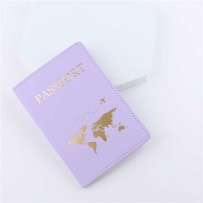 1PCS PU Leather Map Passport C - Travel Accessories Wallet ulasan dan harga
