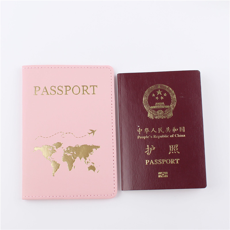 1PCS PU Leather Map Passport C - Travel Accessories Wallet ulasan dan harga