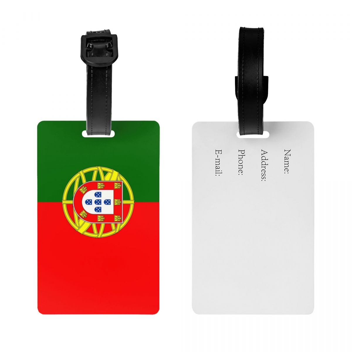 Flag Of Portugal Luggage Tag f - Luggage Cover Protector ulasan dan harga