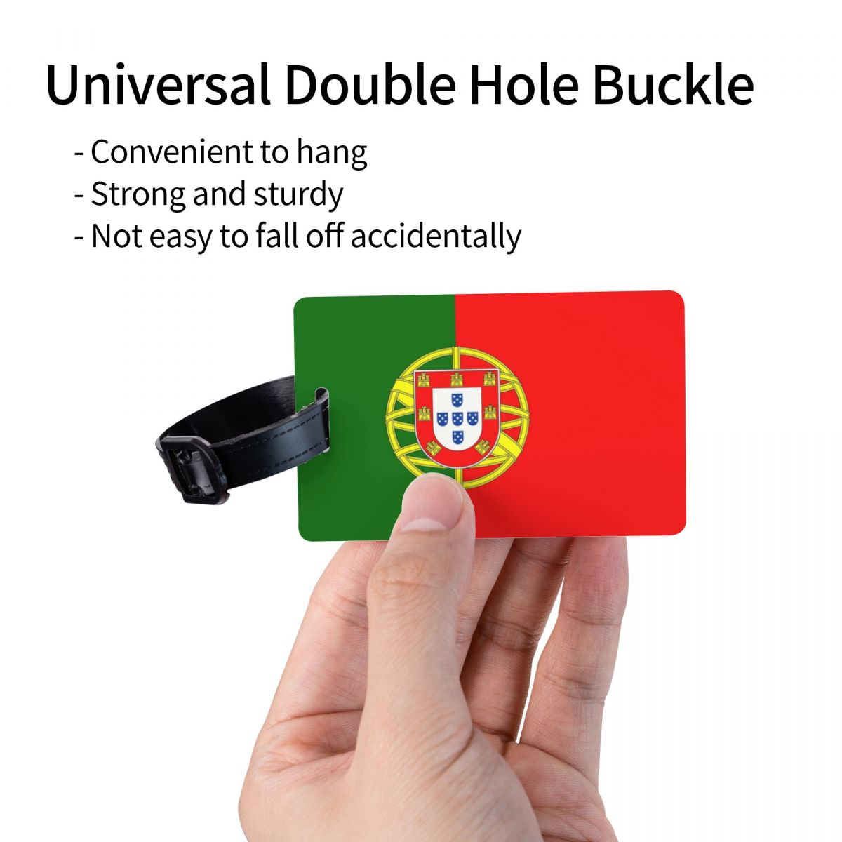 Flag Of Portugal Luggage Tag f - Luggage Cover Protector ulasan dan harga