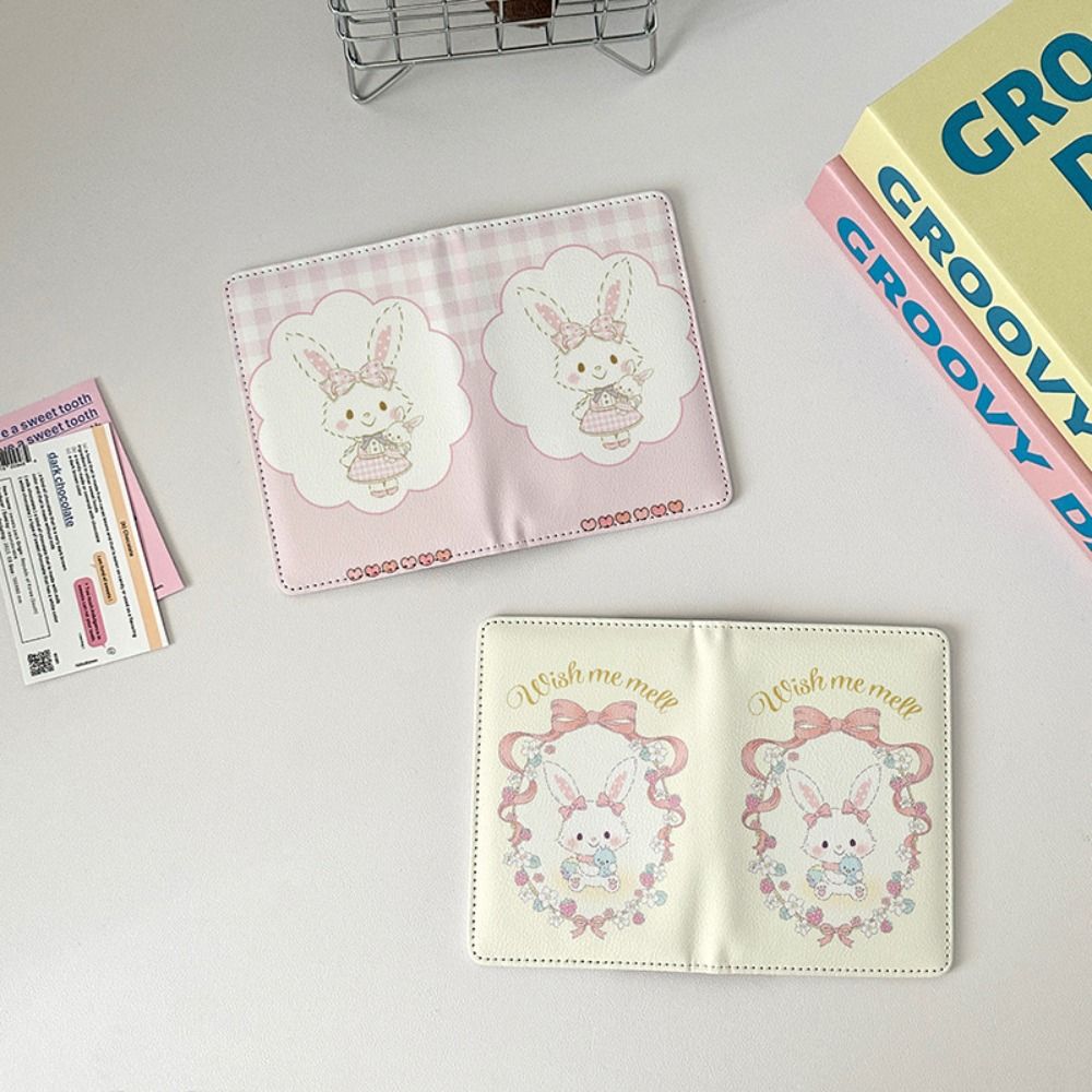 Rabbit Print Passport Holder U - Travel Accessories Wallet ulasan dan harga
