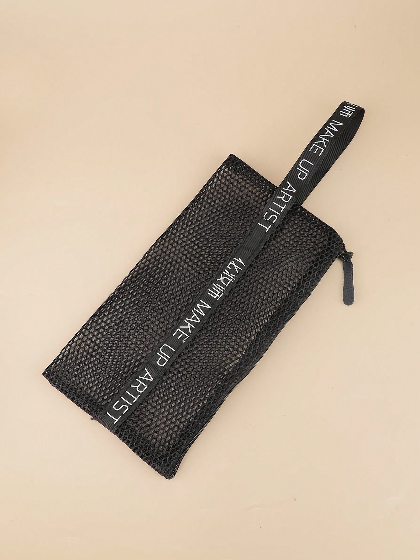 1 Pcs Mesh Makeup Bag Zipper C - Travel Accessories Organizer Bag ulasan dan harga