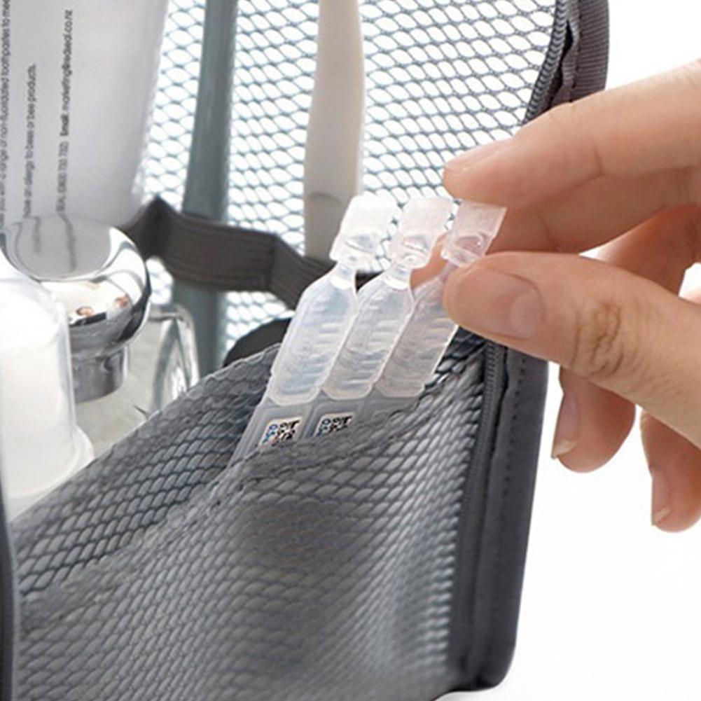 Mesh Travel Toiletry Bag Porta - Travel Accessories Organizer Bag ulasan dan harga
